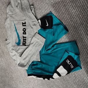 Boys Nike LS Tshirt and Shorts XL Shirt/M Shorts